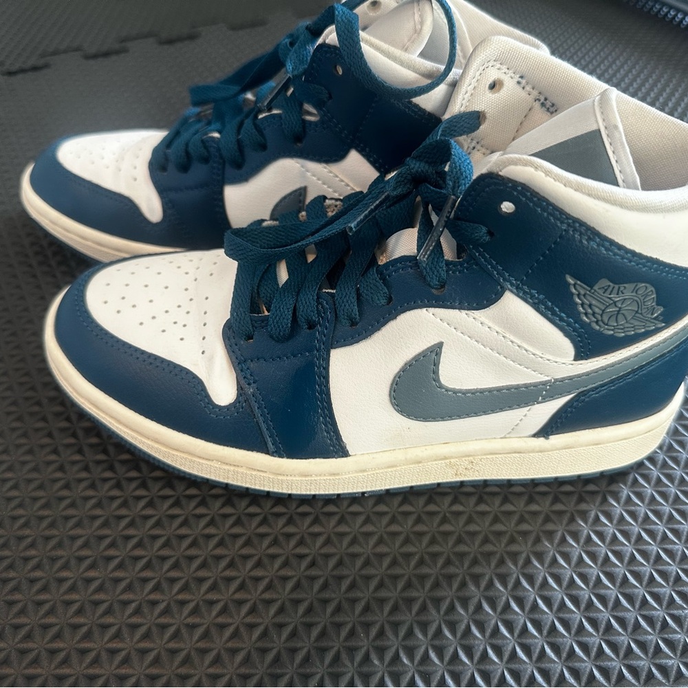 Nike Jordan 1 Mid Sky Women's Sneakers French Blue